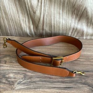 Pre-owned GUCCI Shoulder Strap Brown Leather Ladies GUCCI